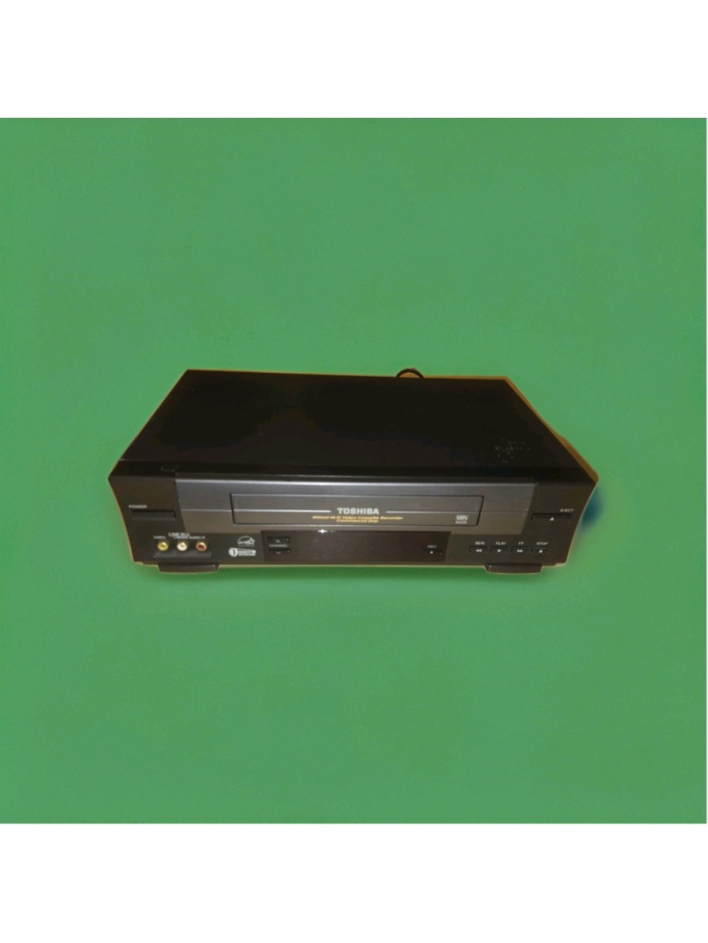Toshiba W-528 4 Head Video Cassette Recorder - Working